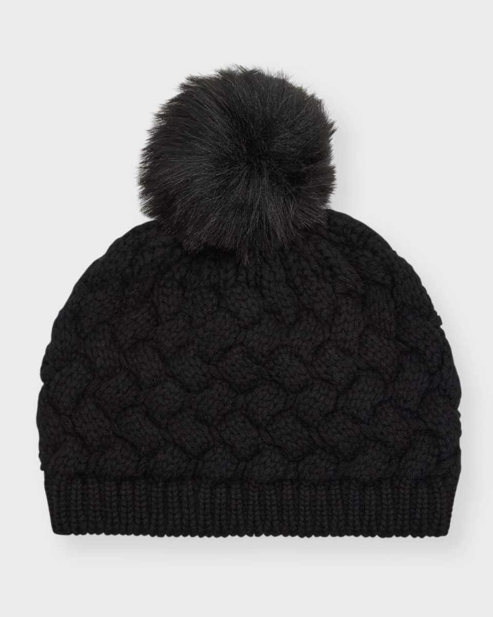 Dallas Knit Beanie With Pom