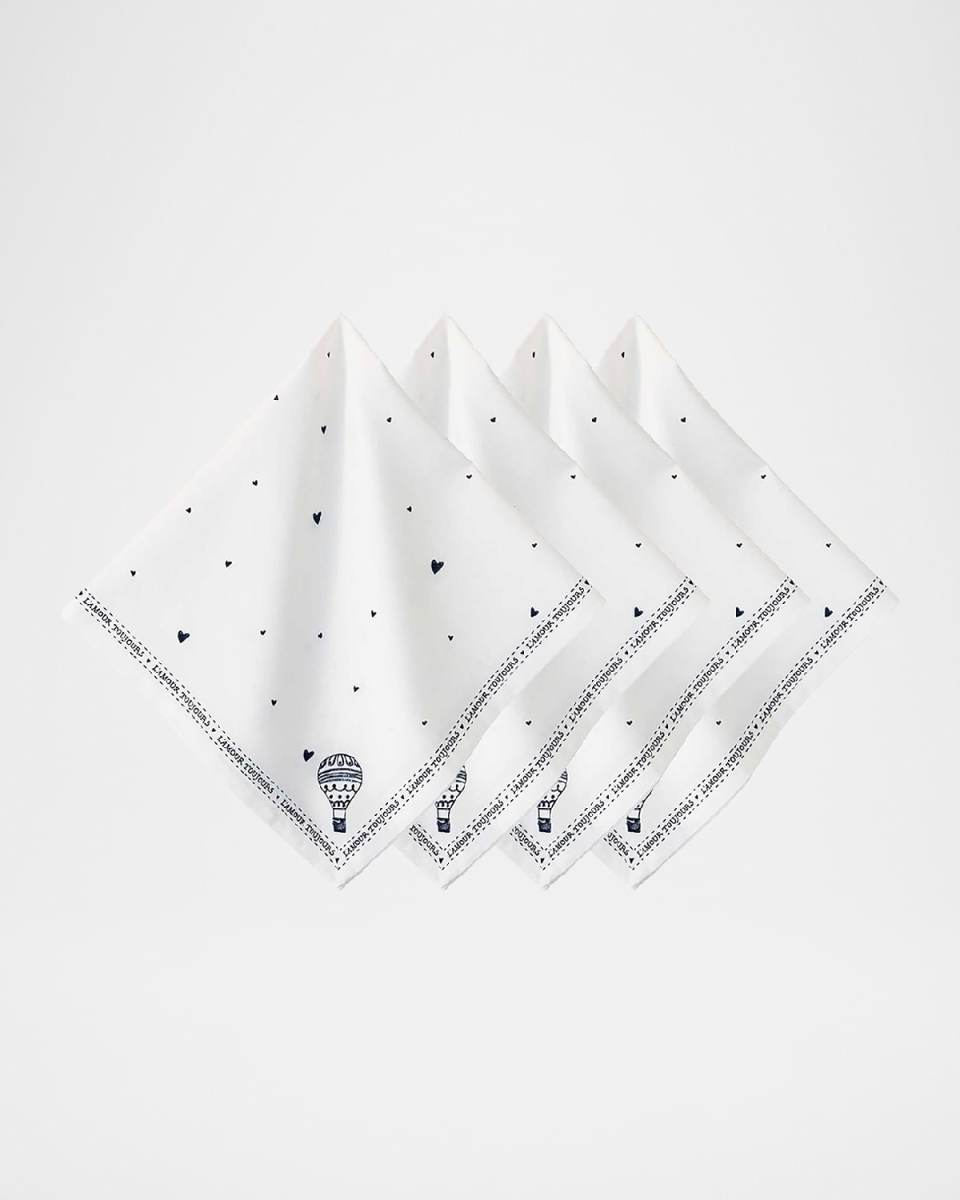 L'Amour Toujours Napkins, Set of 4