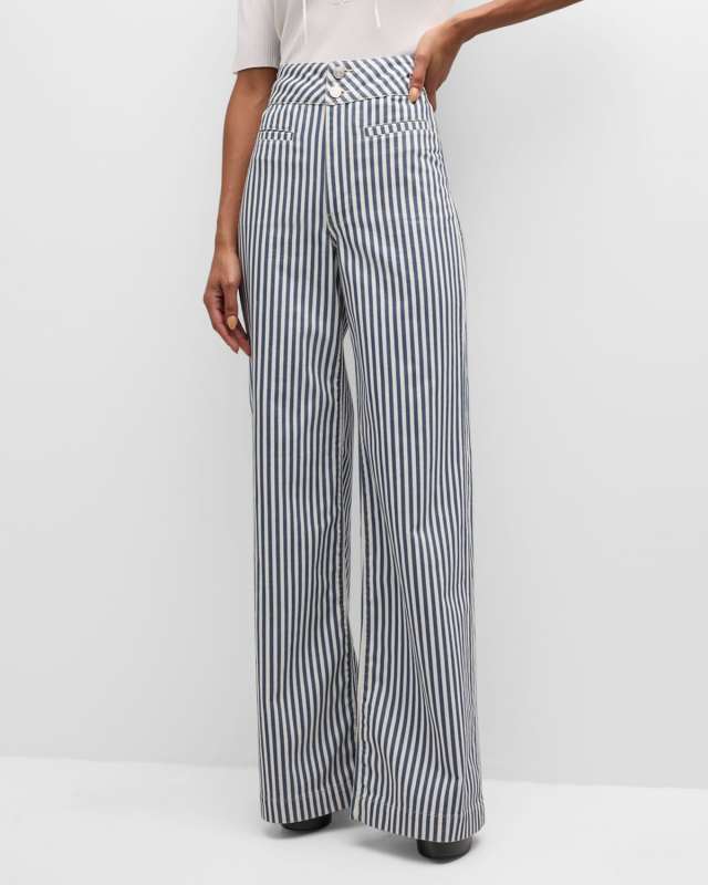 Stripe Tailored Trousers