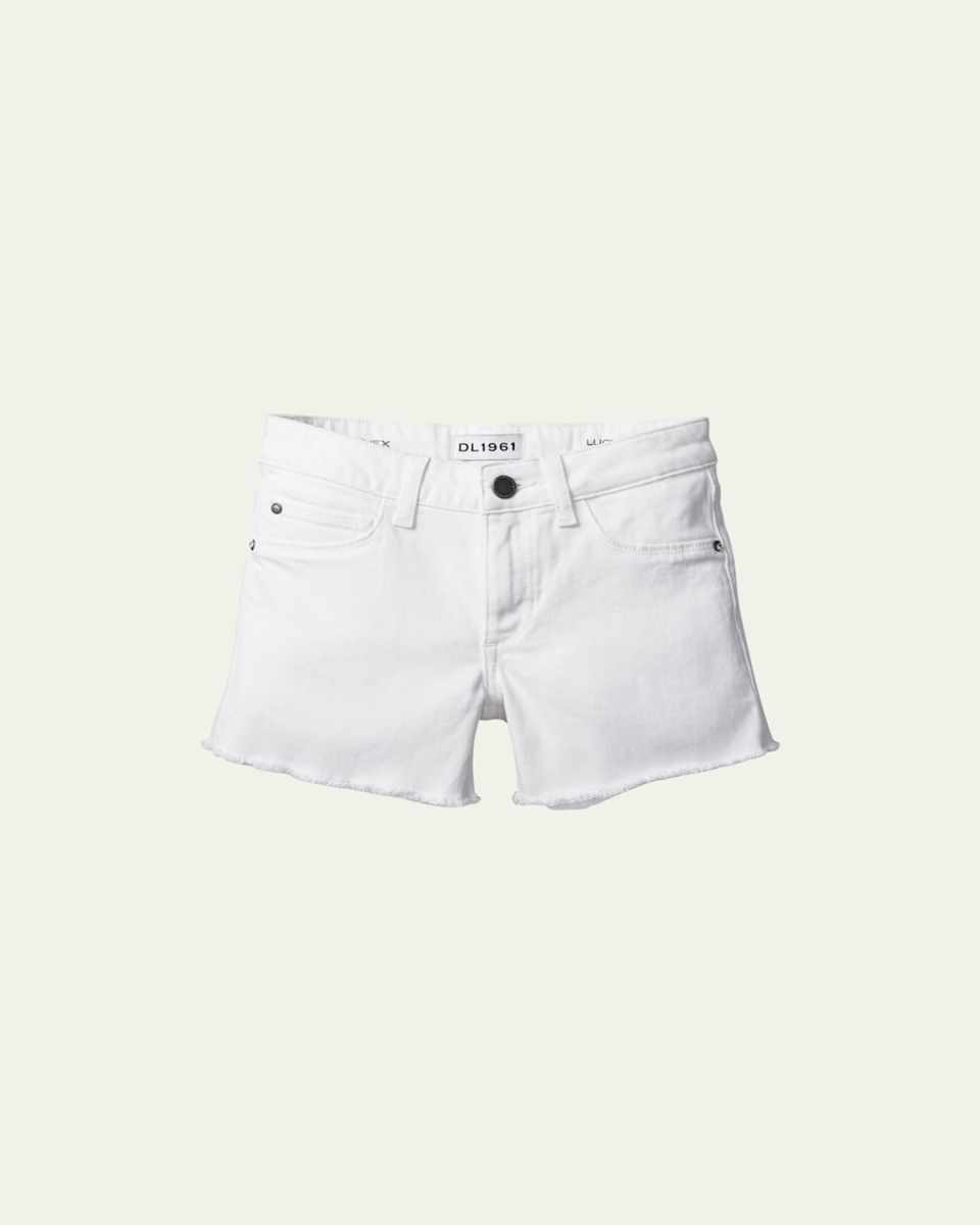 Girl's Lucy Cut Off Denim Shorts, Size 7-