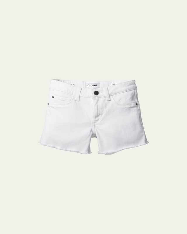 Girl's Lucy Cut Off Denim Shorts, Size 7-