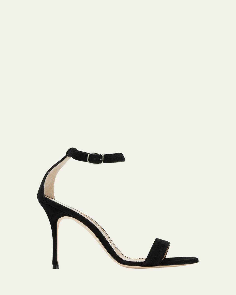 Chaos Suede Stiletto Sandals