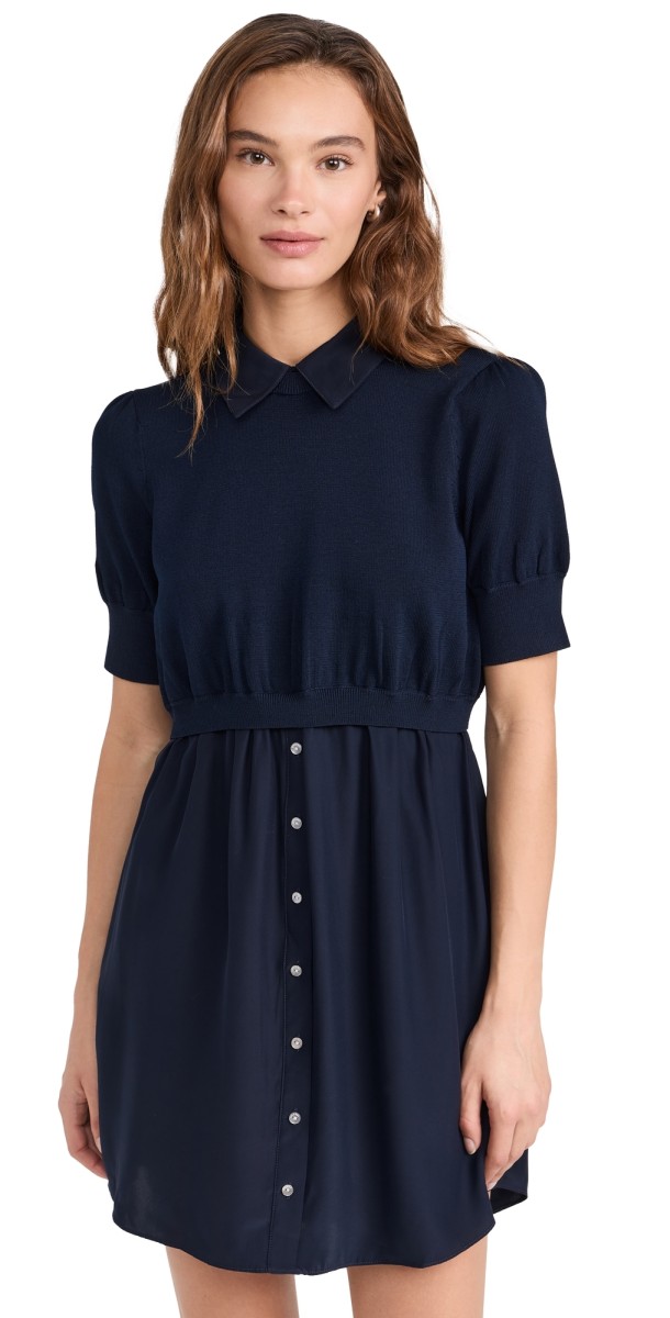 Cinq à Sept Lydia Dress Navy