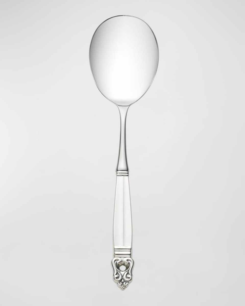 Royal Danish Salad Serving Spoon, Hollow Handle