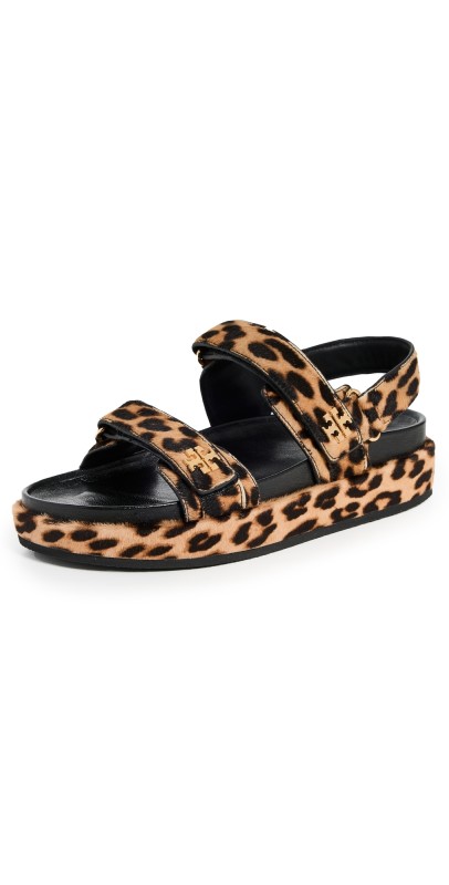 Tory Burch Kira Sport Sandals Classic Leopard