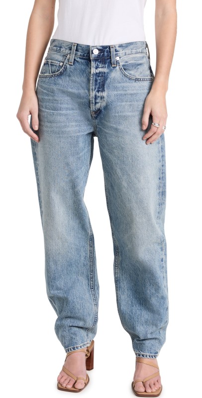 Citizens of Humanity Devi Low Slung Baggy Taper Jeans Token