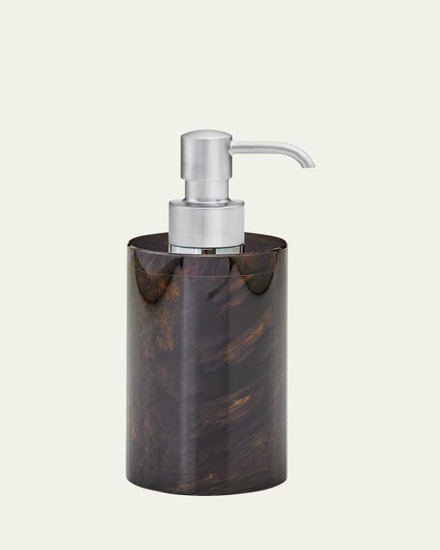 Obsidian Burl Pump Dispenser