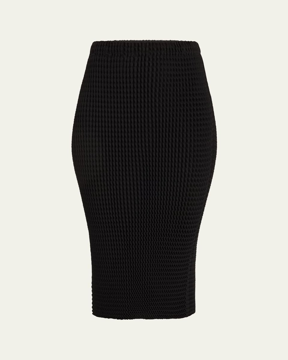 Spongy Bk 46 Body-Con Midi Skirt