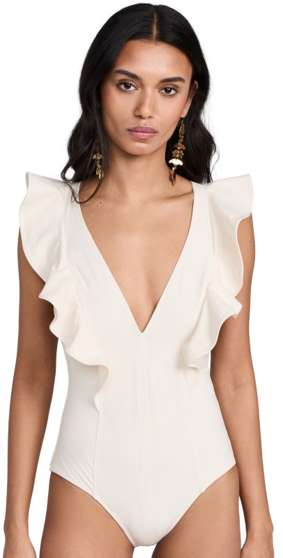Ulla Johnson Evelina Maillot Cowrie