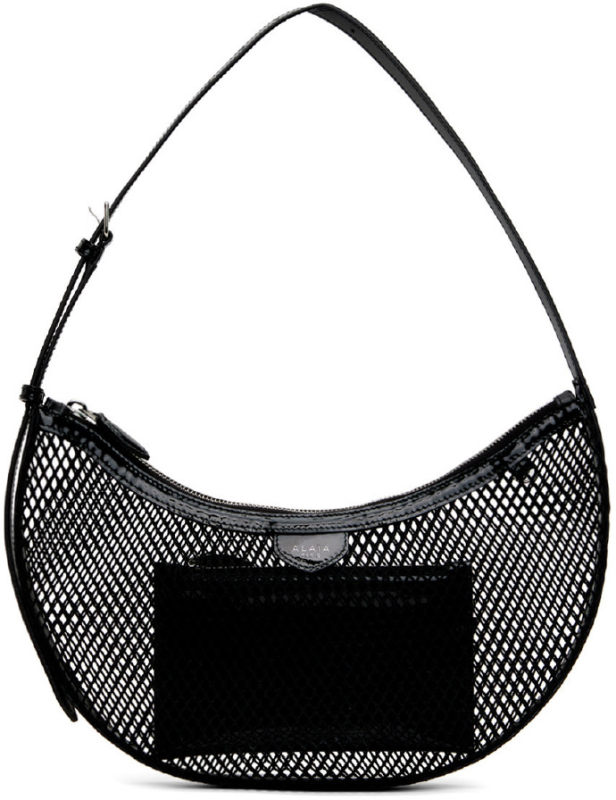 ALAIA Black One Piece Demi Lune Bag