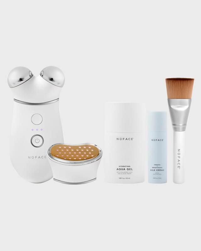 NuFACE Trinity+ and LED Red Light Wrinkle Reducer Attachment