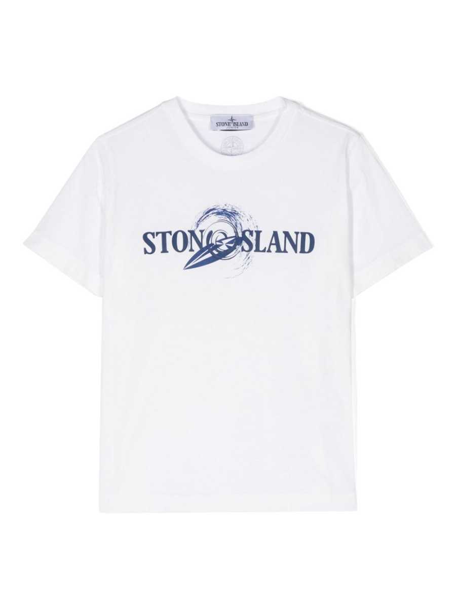 logo-print cotton T-shirt