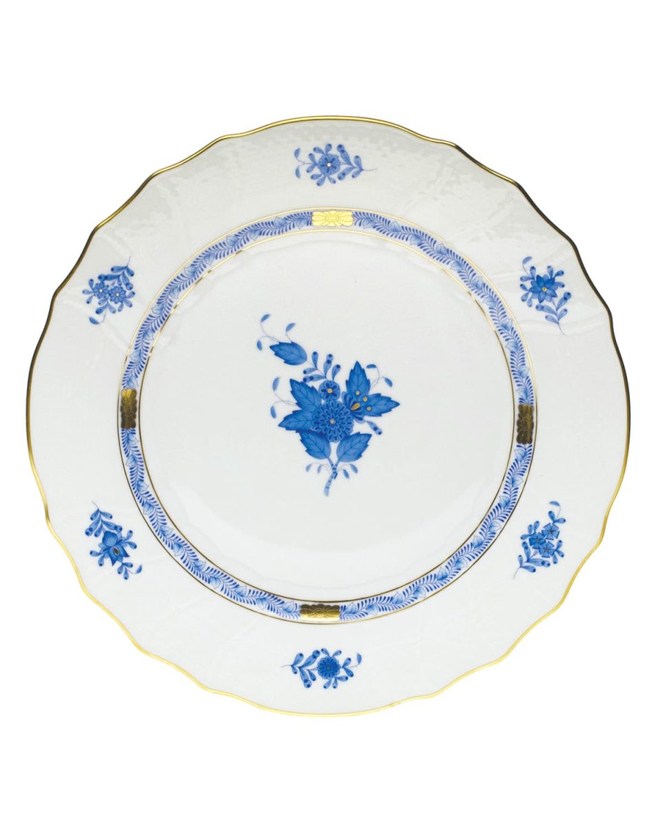 Blue Chinese Bouquet Dinner Plate