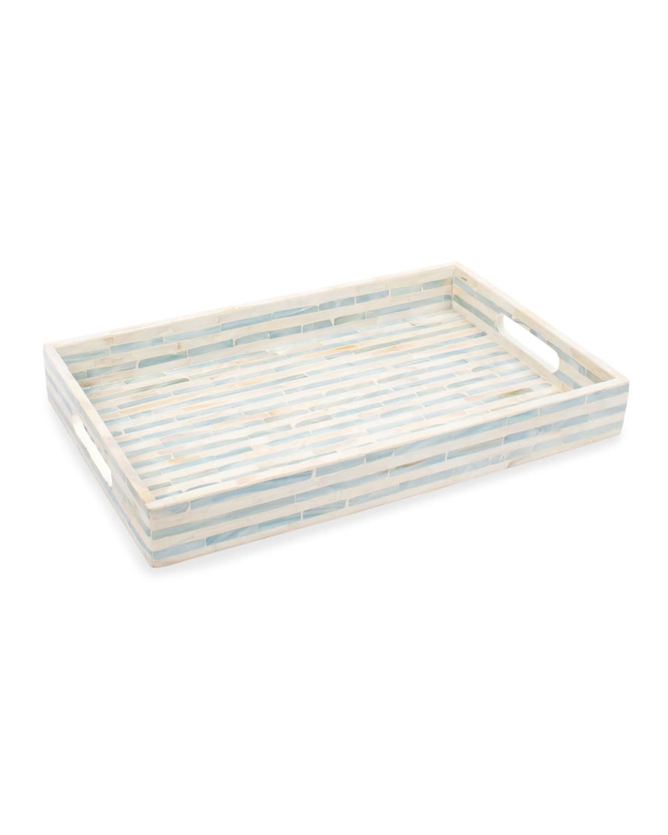 Mother-of-Pearl Rectangular Tray