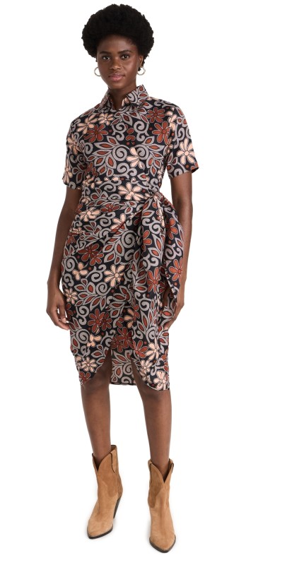 Elisamama Kunbi Dress Brown