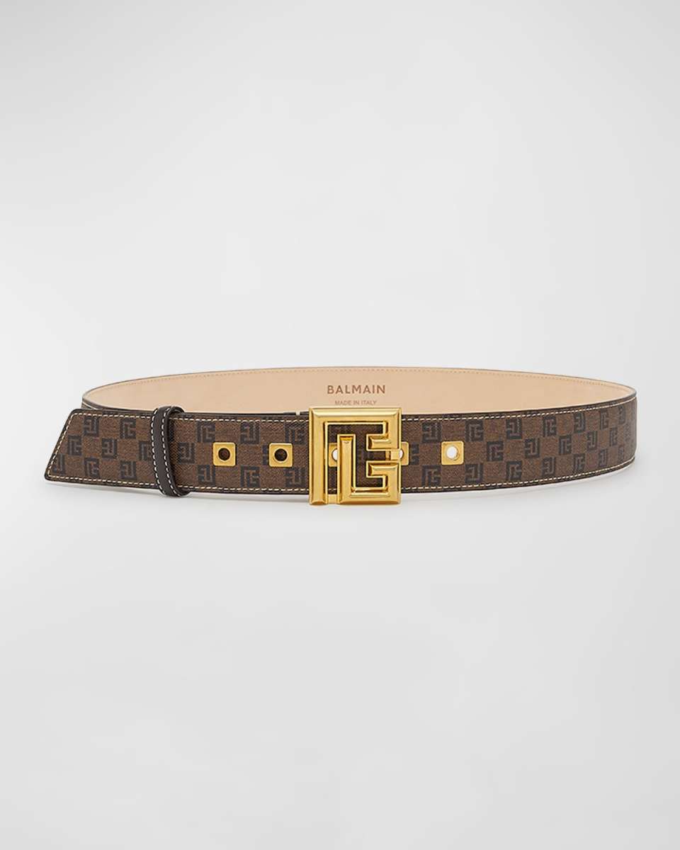 PB Monogram Belt