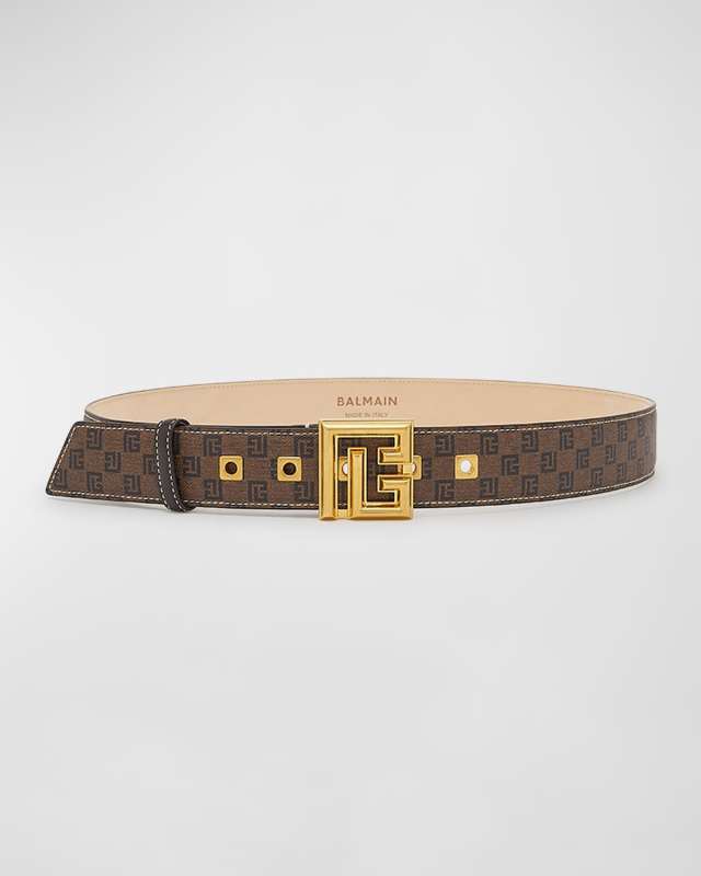 PB Monogram Belt