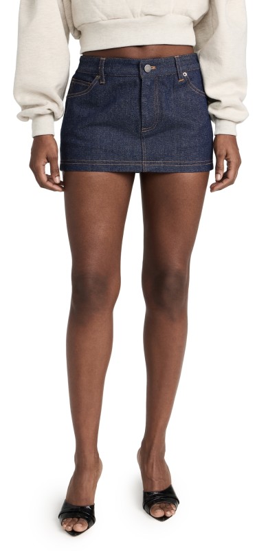 K. ngsley Fill Him Skirt Indigo