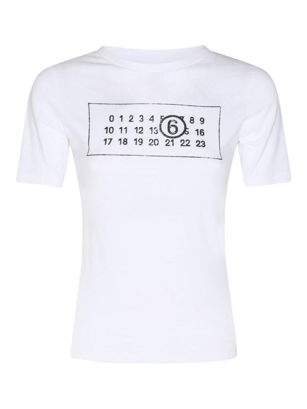 MM6 Maison Margiela T-Shirt - Blanc