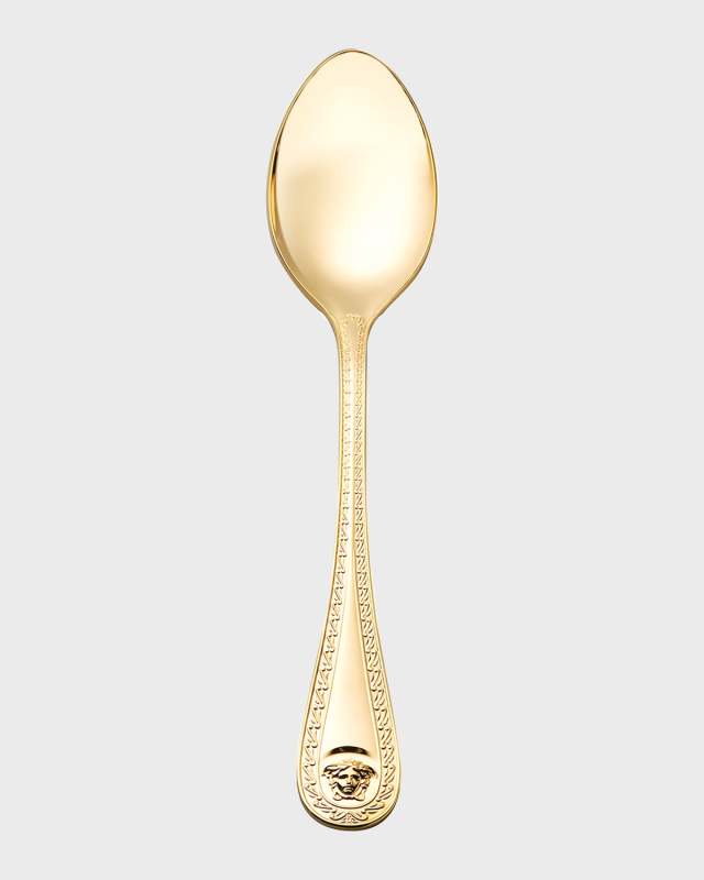 Medusa Gold-Plated Table Spoon