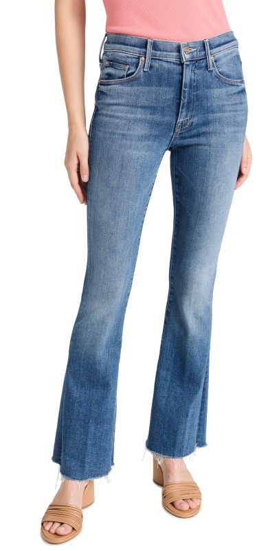 MOTHER The Weekender Fray Jeans A Groovy Kind Of Love