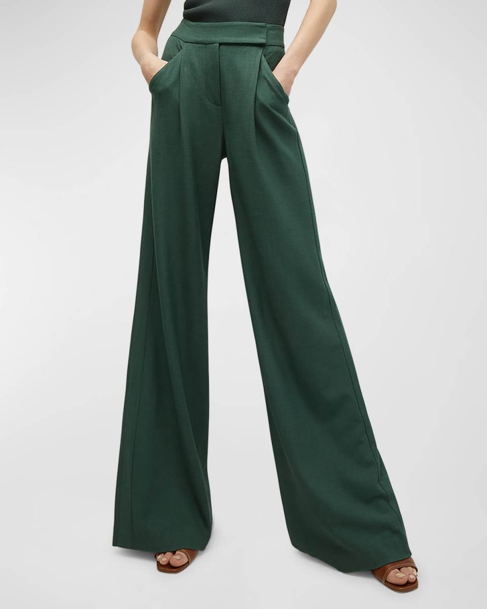 Marbeau Wide-Leg Pants