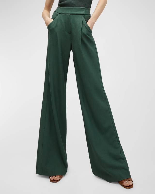 Marbeau Wide-Leg Pants