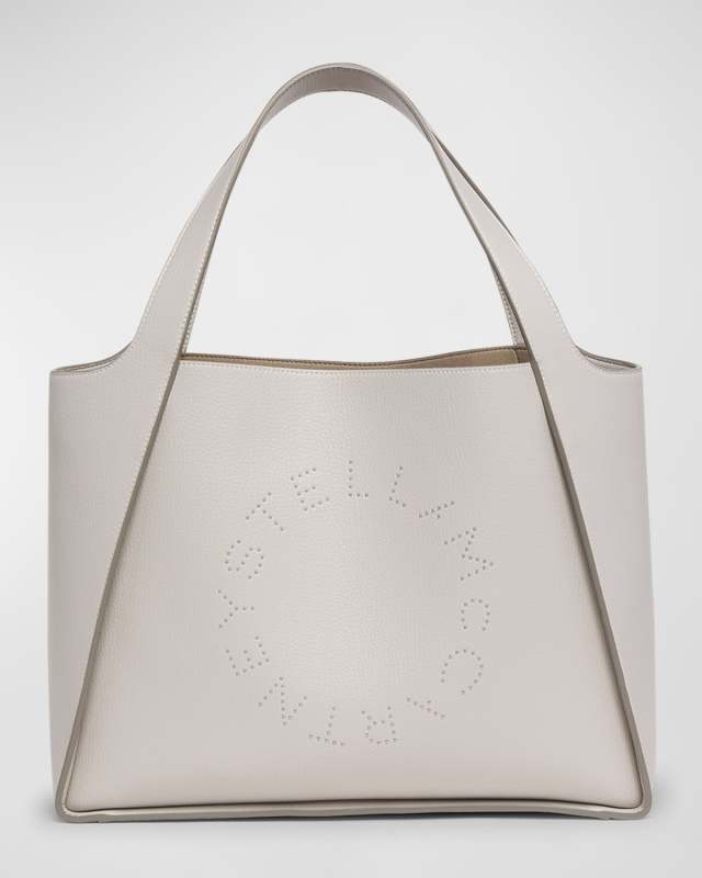 Studded Logo Recycled Tote Bag
