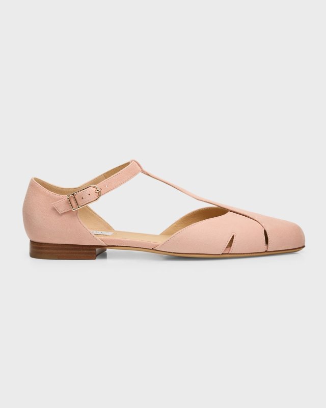 Harlow T-Strap Ballerina Flats