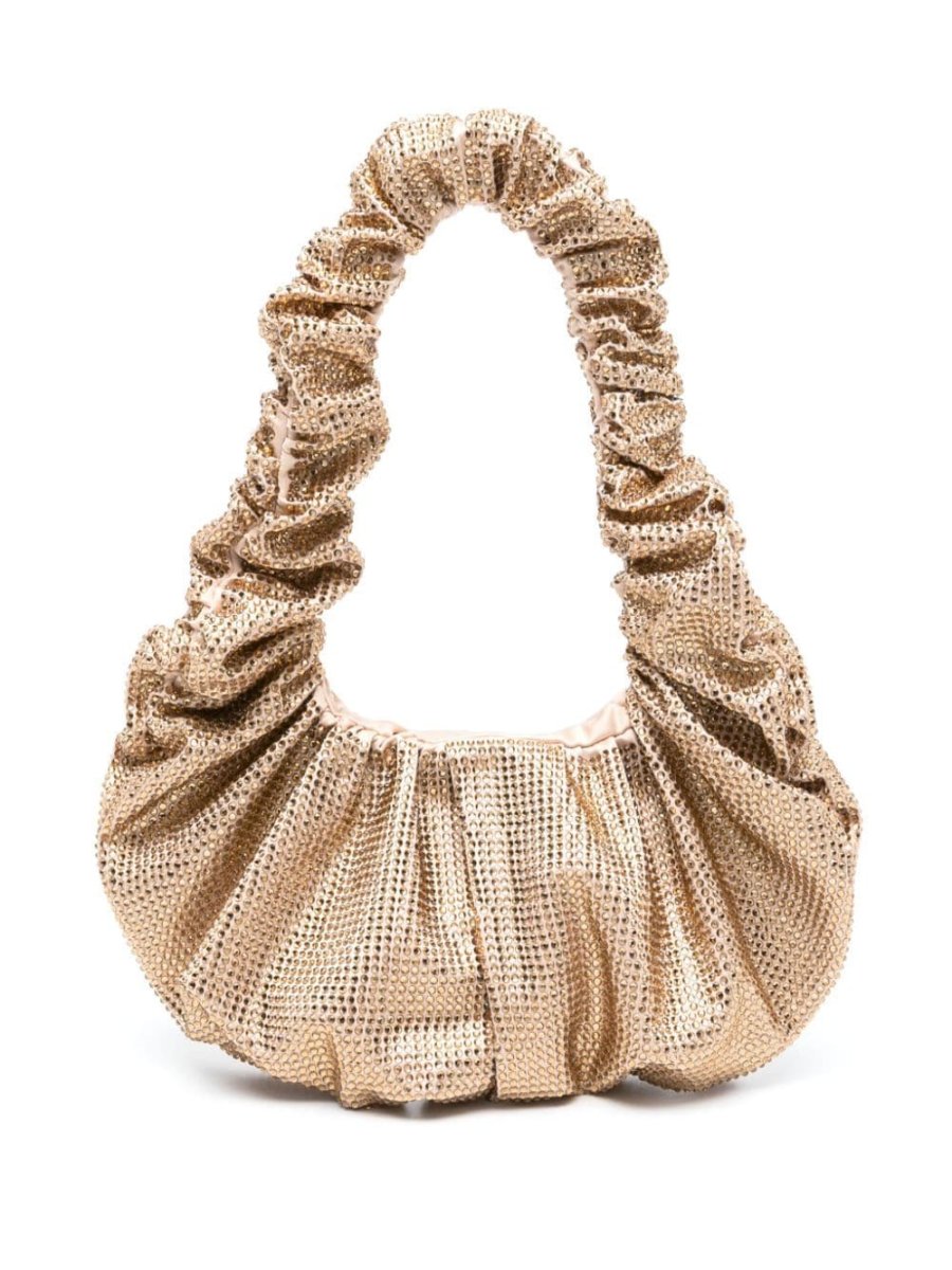 mini rhinestoned shoulder bag