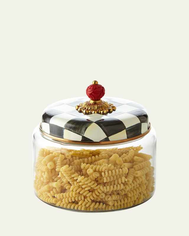 Medium Courtly Check Canister