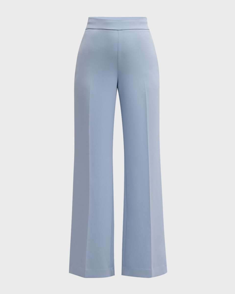 Natia High-Rise Crepe Pants