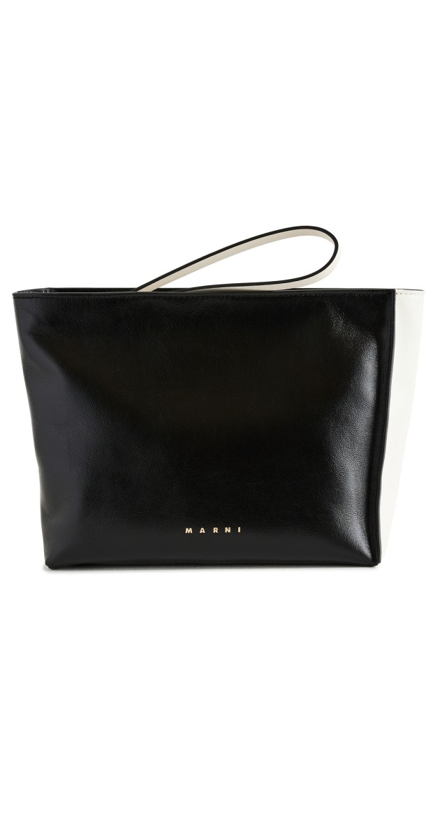 Marni Pouchette Black/Lily White