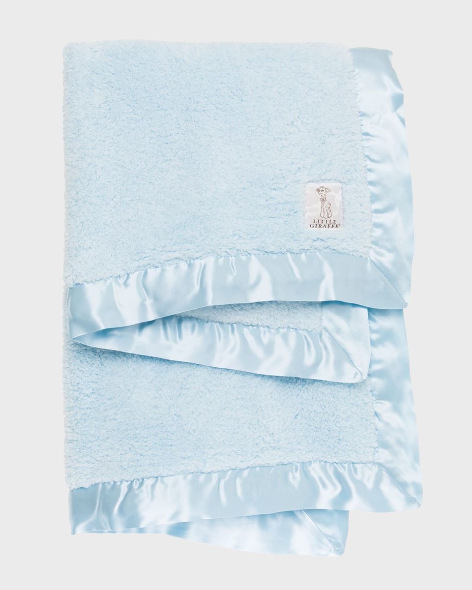 Chenille Solid Plush Baby Blanket
