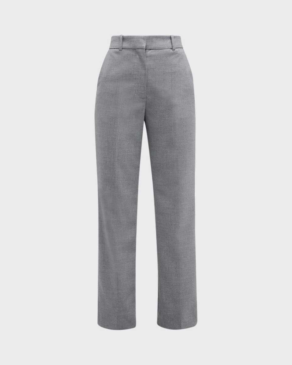Igda High-Rise Straight-Leg Pants