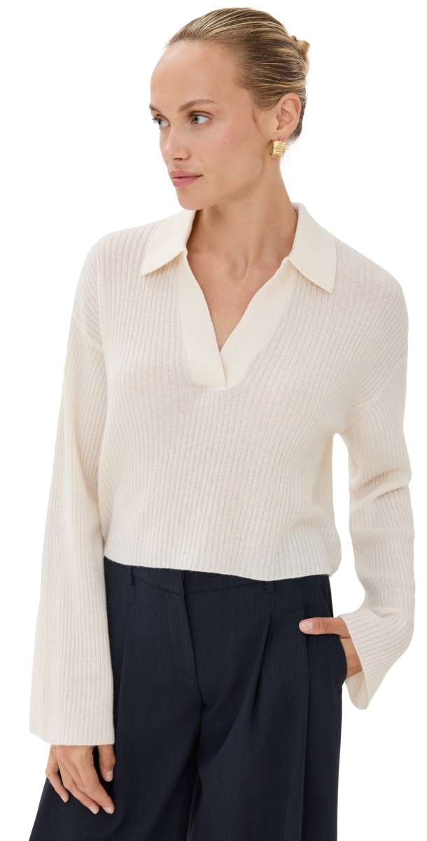 Le Kasha Ganta Cropped Top Whit