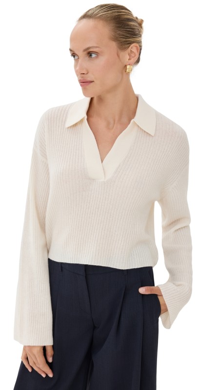 Le Kasha Ganta Cropped Top Whit