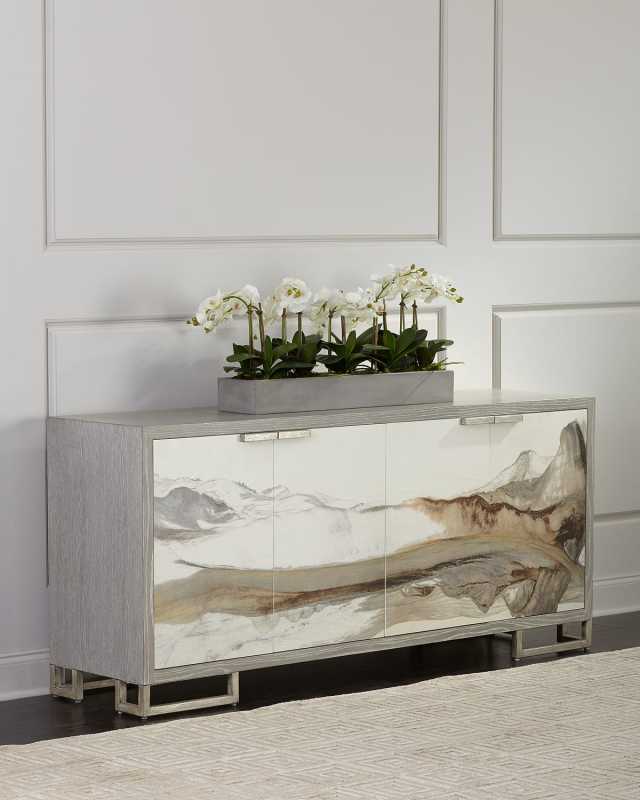 Inaka Rice Paper Dining Console