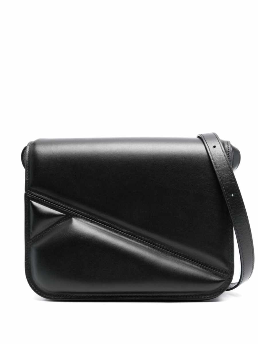 Oscar Trunk leather crossbody bag