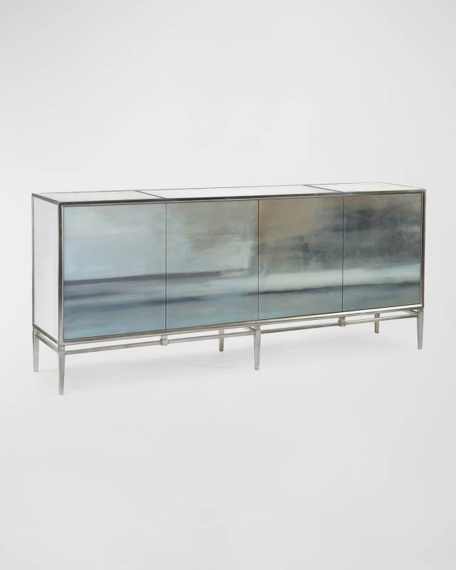Carol Benson-Cobb's Slated 4-Door Credenza