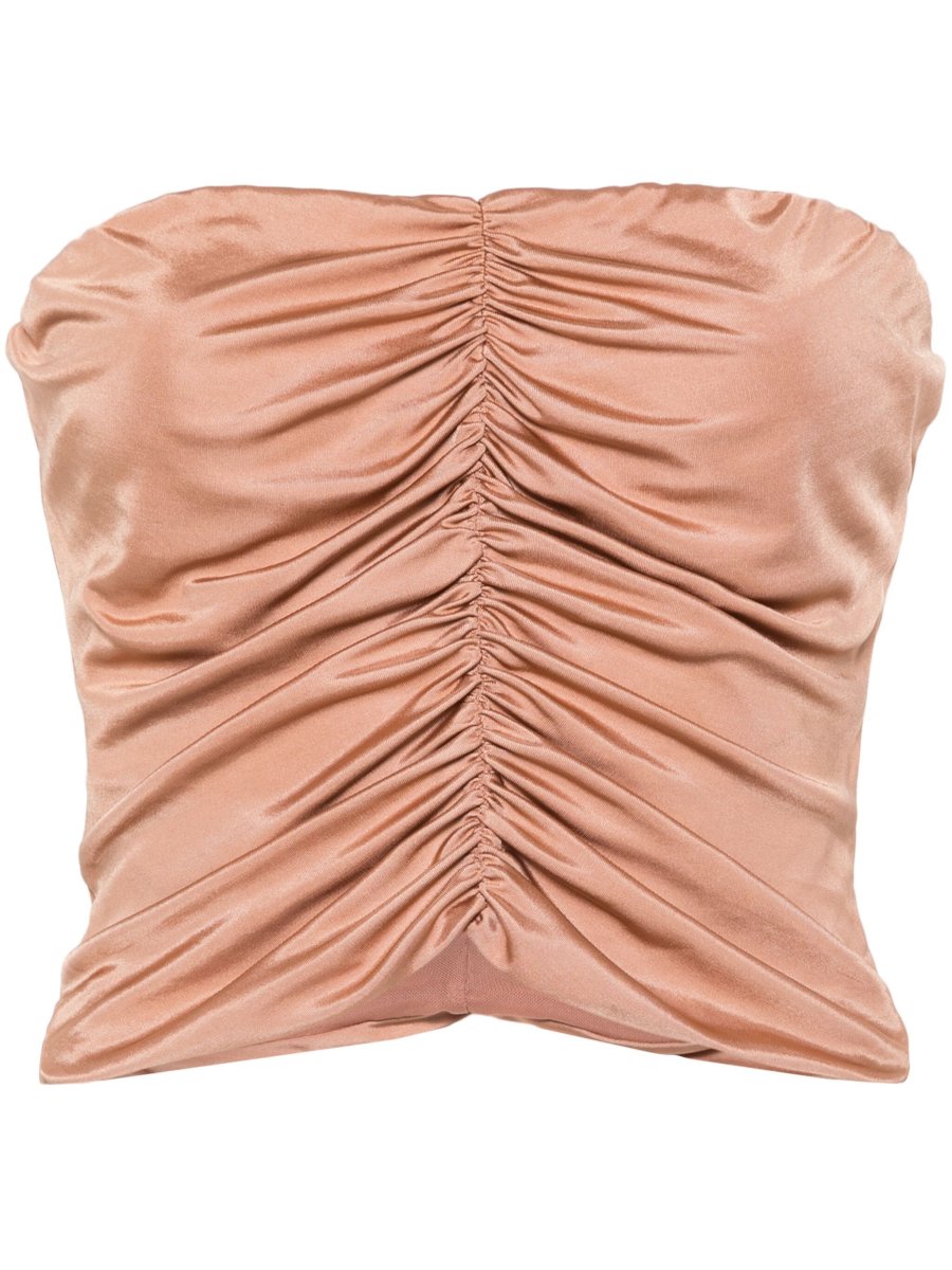 PINKO Nerodavola crop top