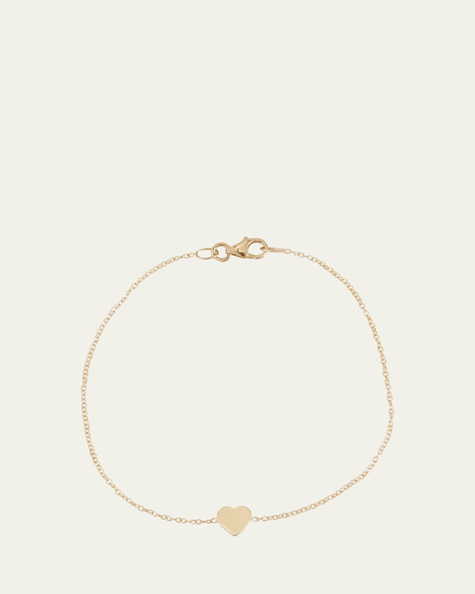 18k Mini Heart Bracelet