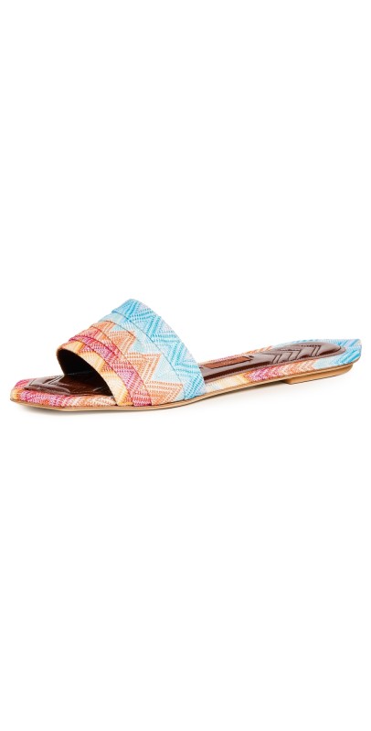Missoni Gia Sandals Multi Yellow/Rose