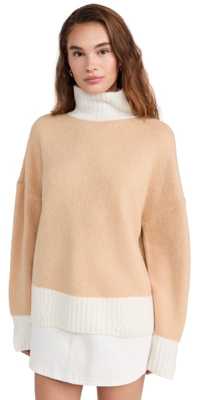 Favorite Daughter The Andi Sweater Beige/Ivory