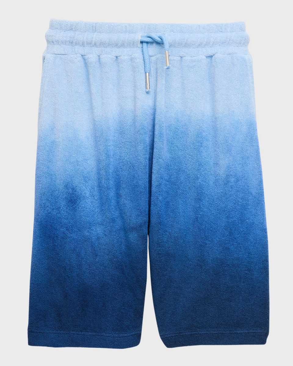 Boy's Abay Ombre Textured Shorts, Size 8-16
