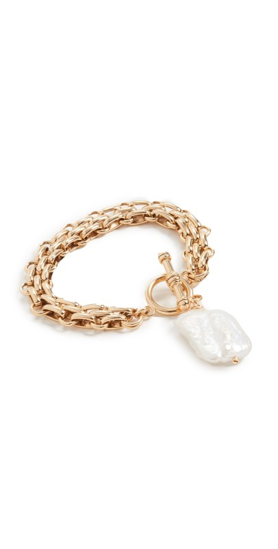 Brinker + Eliza Penny Bracelet Gold