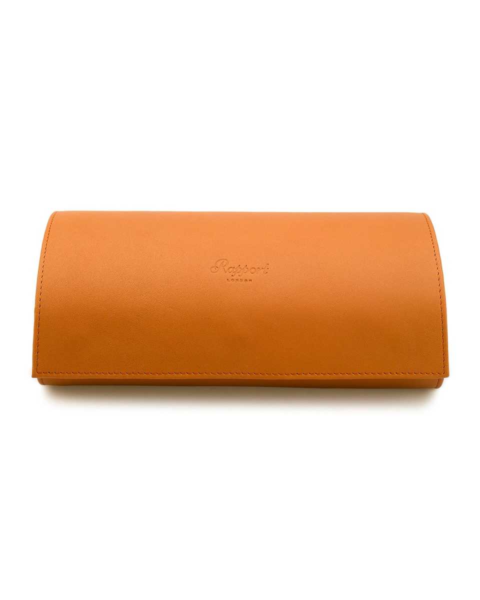 Hyde Park Three Watch Roll - Tan