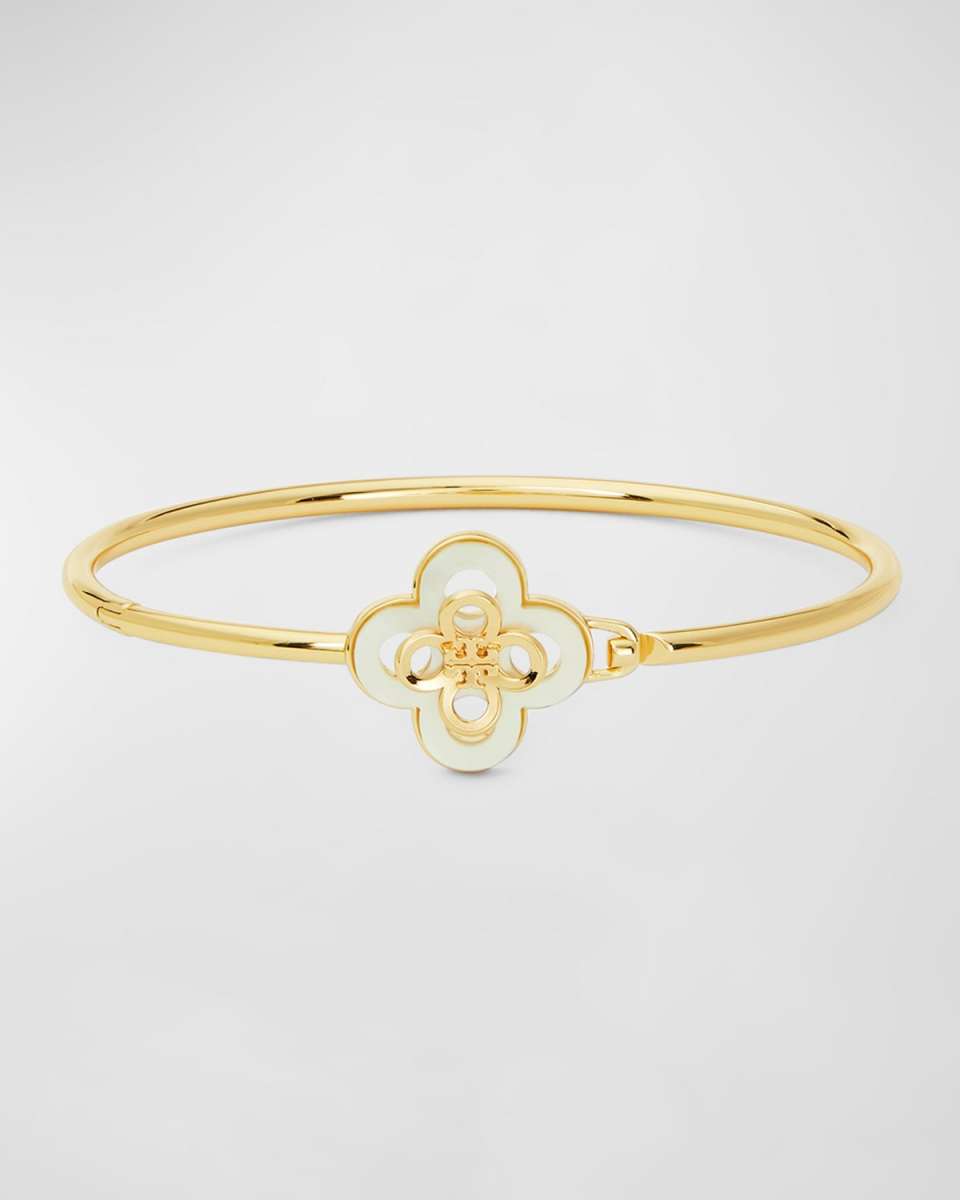 Kira Clover Hinge Bracelet