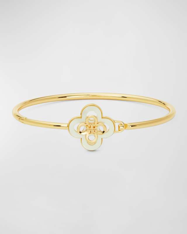 Kira Clover Hinge Bracelet