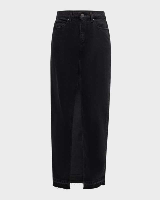 Angela Denim Maxi Skirt